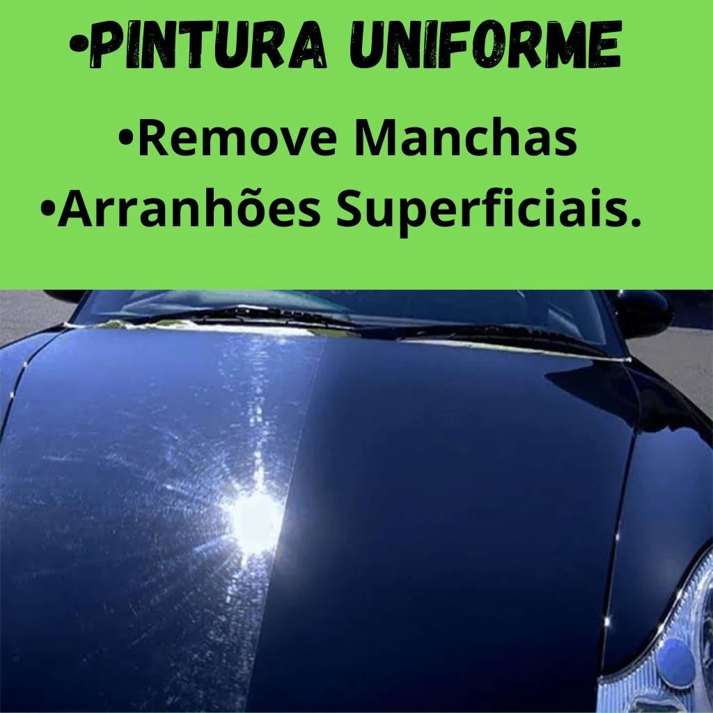 RestauraX Alien V2 – Lataria & Plástico Carnaúba - Brilho e Revitalização Completa para Carros e Motos